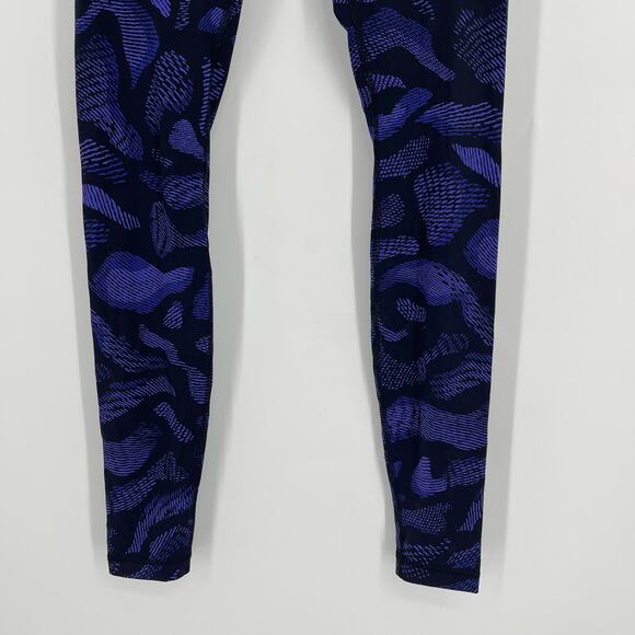 Lululemon Wunder Under Pant III Size 6 30" Warp Super Purple Black - Picture 7 of 9